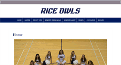 Desktop Screenshot of cheer.rice.edu