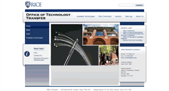 Desktop Screenshot of ott.rice.edu