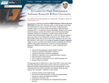 Tablet Screenshot of hipersoft.rice.edu