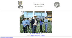 Desktop Screenshot of king.rice.edu