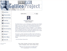 Tablet Screenshot of galileo.rice.edu
