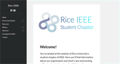 Desktop Screenshot of ieee.rice.edu