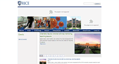 Desktop Screenshot of chem.rice.edu