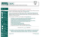 Desktop Screenshot of crpc.rice.edu
