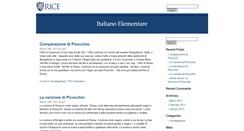 Desktop Screenshot of pinocchio.blogs.rice.edu