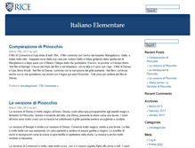 Tablet Screenshot of pinocchio.blogs.rice.edu