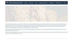 Desktop Screenshot of hps.rice.edu