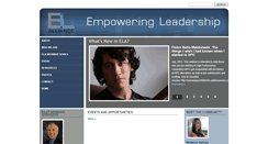 Desktop Screenshot of empoweringleadership.rice.edu
