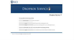 Desktop Screenshot of dropbox.rice.edu