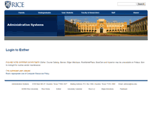 Tablet Screenshot of esther.rice.edu