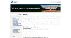 Desktop Screenshot of oie.rice.edu