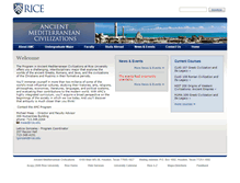 Tablet Screenshot of amc.rice.edu