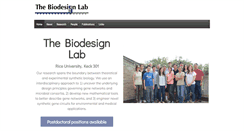 Desktop Screenshot of biodesign.rice.edu