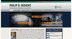 Desktop Screenshot of bedient.rice.edu