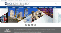 Desktop Screenshot of k2i.rice.edu
