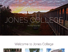 Tablet Screenshot of jones.rice.edu