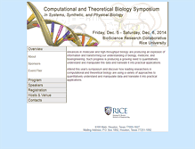 Tablet Screenshot of ctbs.rice.edu