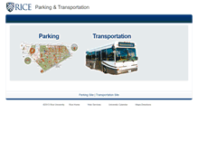 Tablet Screenshot of park-trans.rice.edu