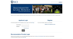Desktop Screenshot of biocgradapps.rice.edu