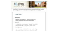 Desktop Screenshot of fondrengifts.rice.edu