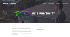 Desktop Screenshot of habitat.rice.edu