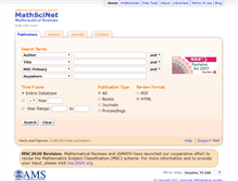 Tablet Screenshot of ams.rice.edu